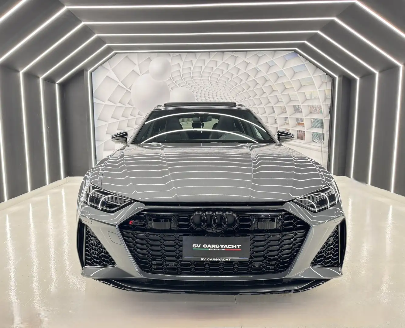Audi RS6 Avant 4.0 600CV-KM CERTIFICATI-CARBOCERAMICA- Grigio - 1