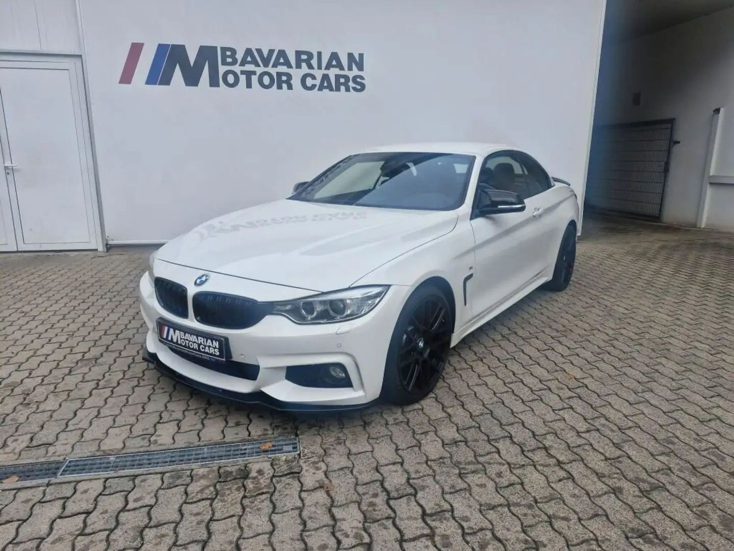 BMW 435 Baureihe 4 Cabrio 435 i Blanc - 2
