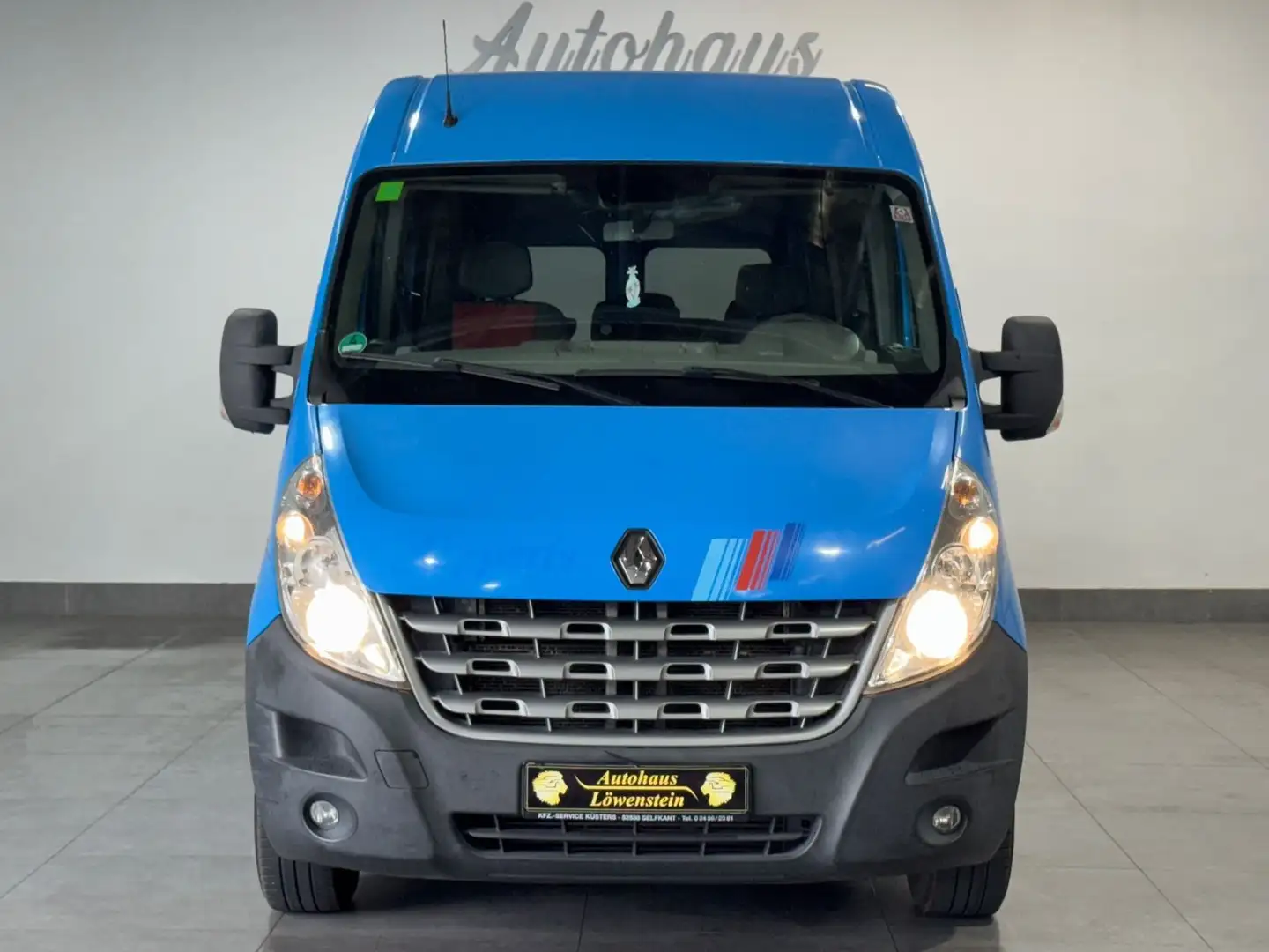 Renault Master III Kombi L2H2 3,5t*9-Sitzer*Bluetooth* Blau - 1