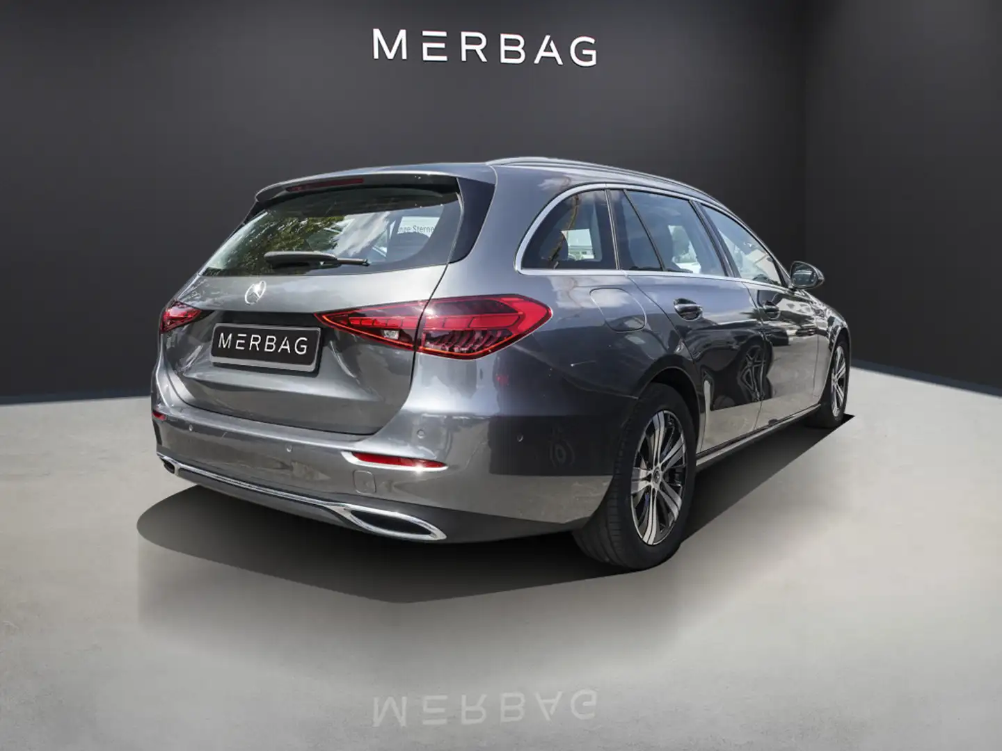 Mercedes-Benz C 300 d T AVANTGARDE MBUX DIGITAL-LIGHT STANDH. Gris - 2
