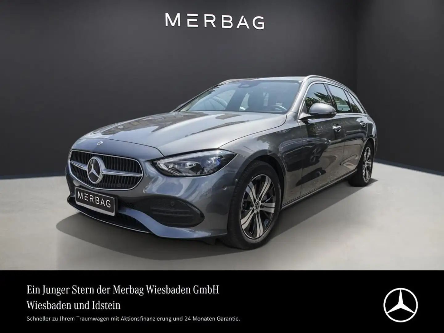 Mercedes-Benz C 300 d T AVANTGARDE MBUX DIGITAL-LIGHT STANDH. Gris - 1