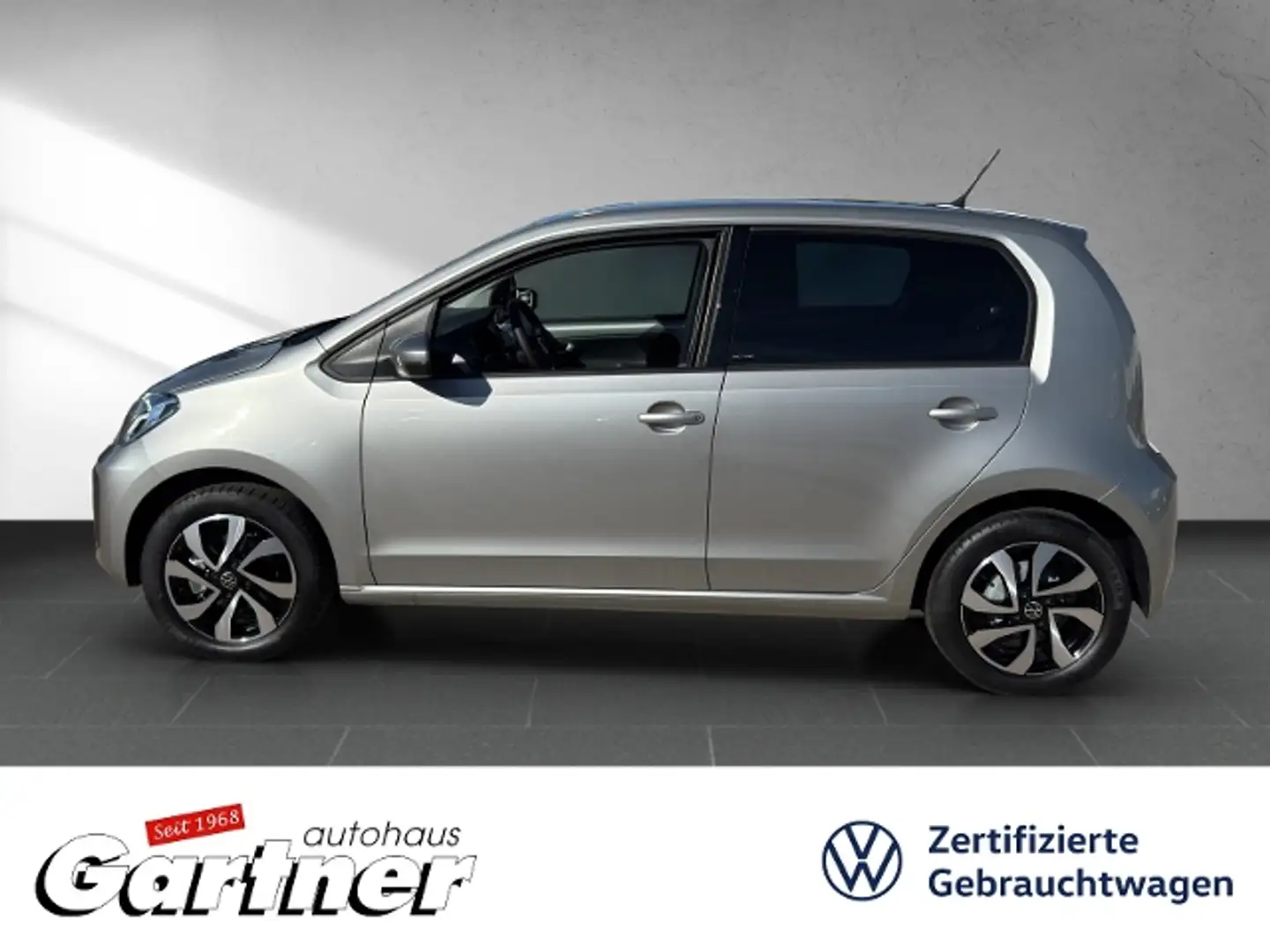 Volkswagen up! ACTIVE 1.0 CNG KLIMA DAB PDC REAR VIEW 5-GANG ALU Silber - 2