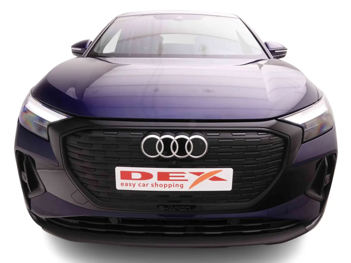 Audi 40 E-Tron 204 Sportback S-Line + GPS + Leather + A Bleu - 2