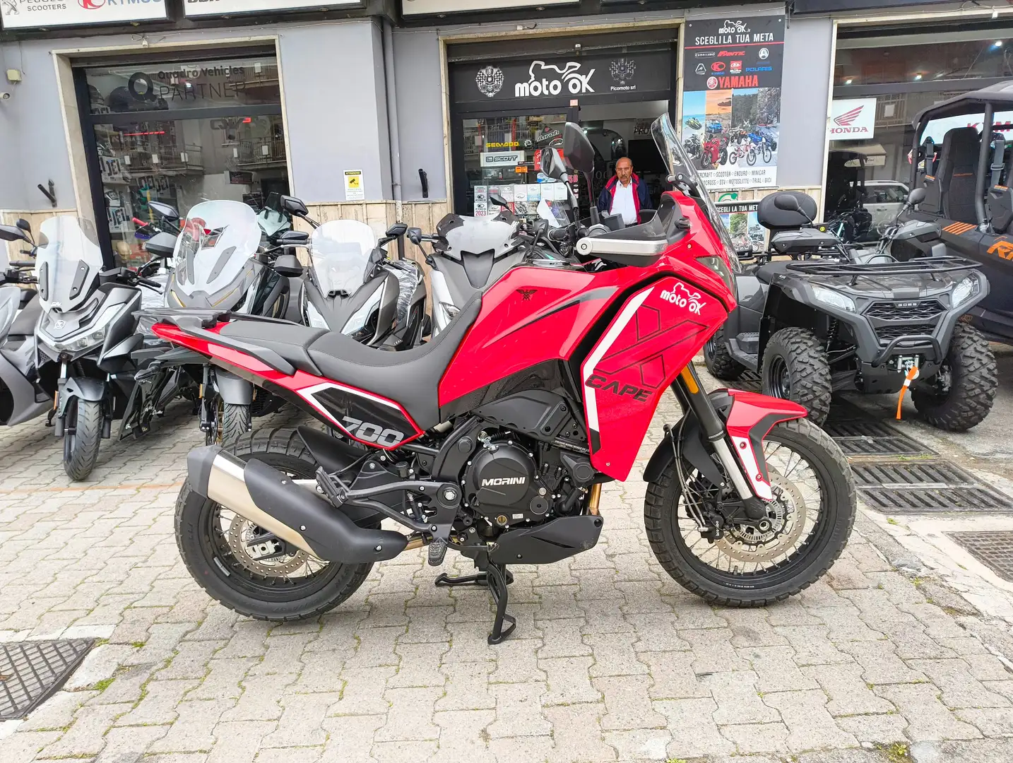 Moto Morini X-Cape X-CAPE 700 cerchi a raggi Alb - 1