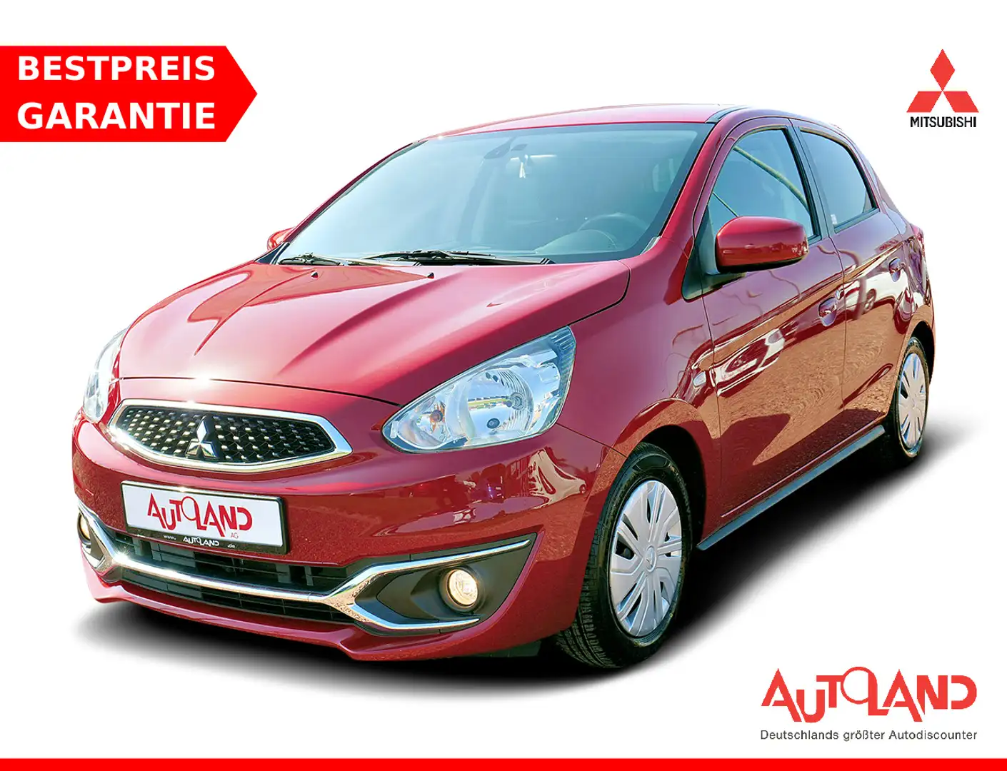 Mitsubishi Space Star 1.2 Color Klima Navi Sitzheizung Rood - 1