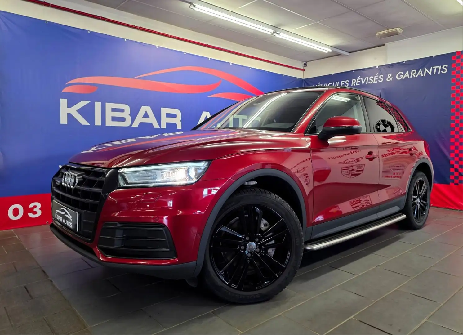 Audi Q5 II 35 TDI 163CV Stronic 7*Quattro*GARANTIE 12 MOIS Rouge - 1