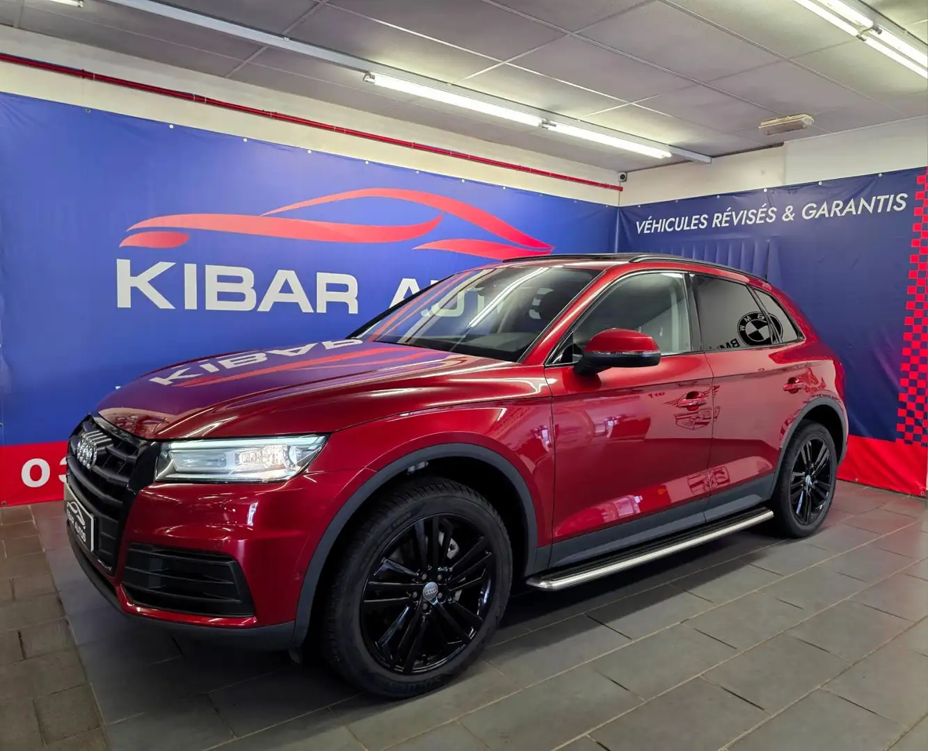 Audi Q5 II 35 TDI 163CV Stronic 7*Quattro*GARANTIE 12 MOIS Rouge - 2