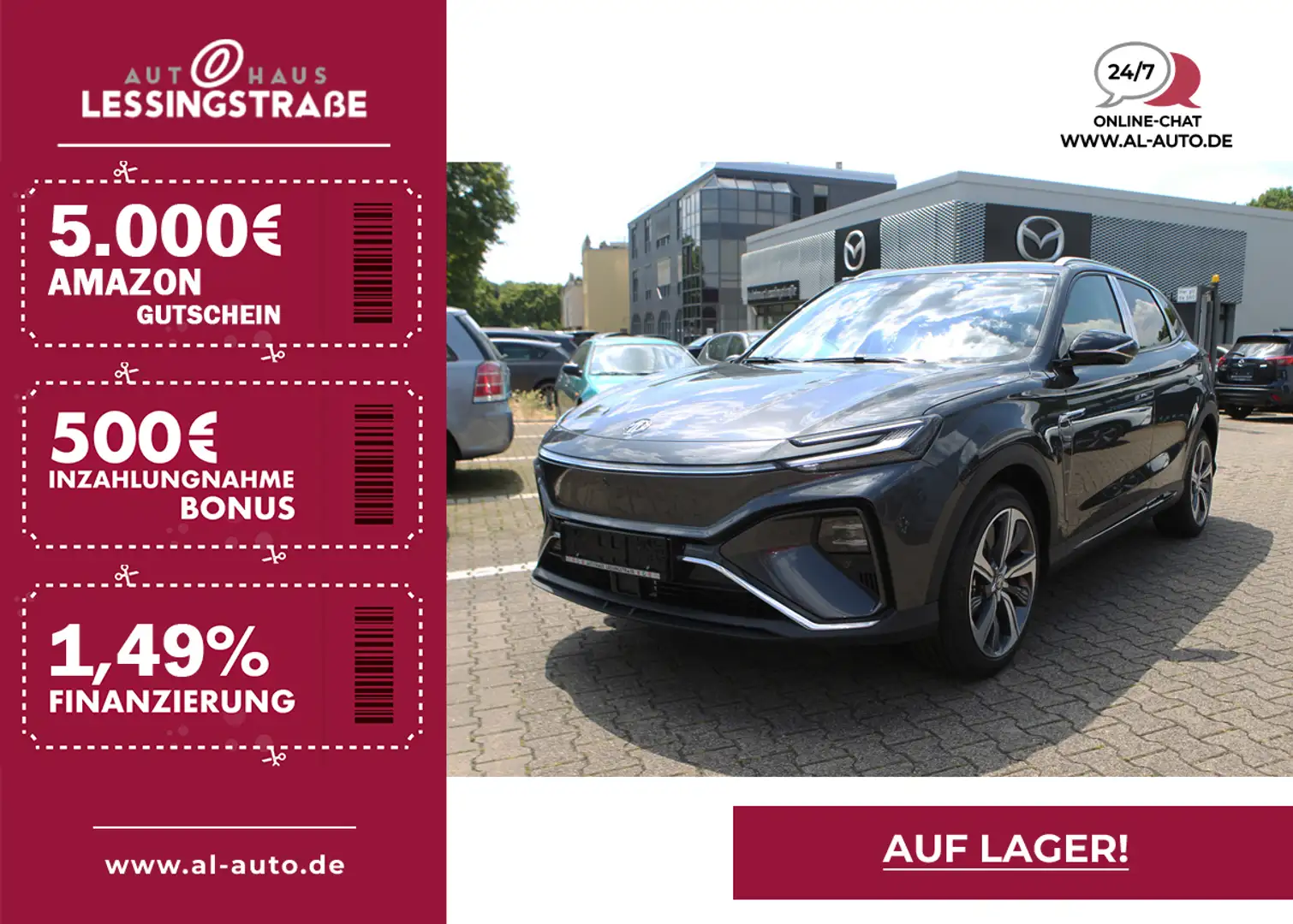 MG Marvel R LUXURY PANORAMA 360°M ACC STHZ LEDER Grau - 1