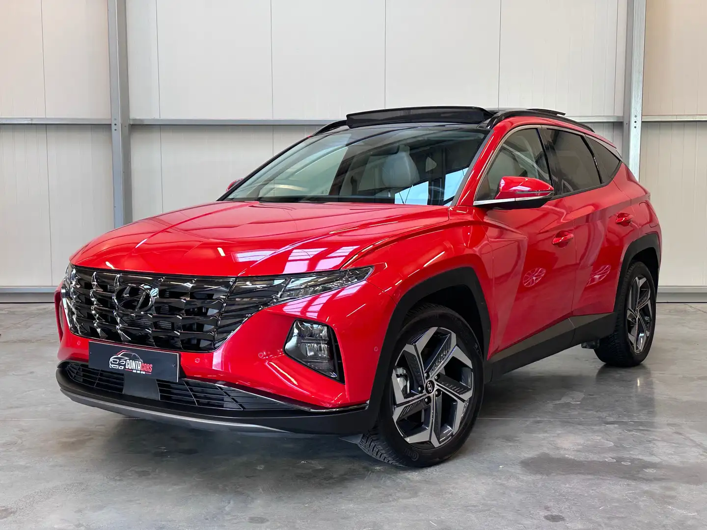 Hyundai TUCSON HYBRIDE PHEV 1.6 T-GDi 4WD Shine Rouge - 1