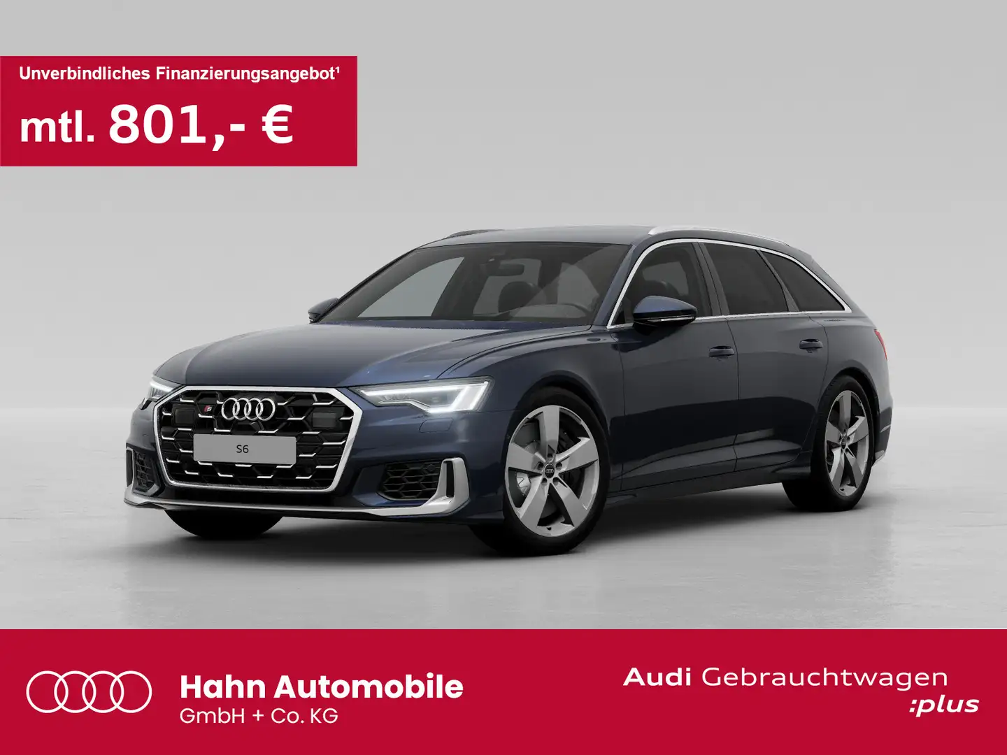 Audi S6 TDI quattro HUD CAM ACC Lenkradh Einpar Blau - 1