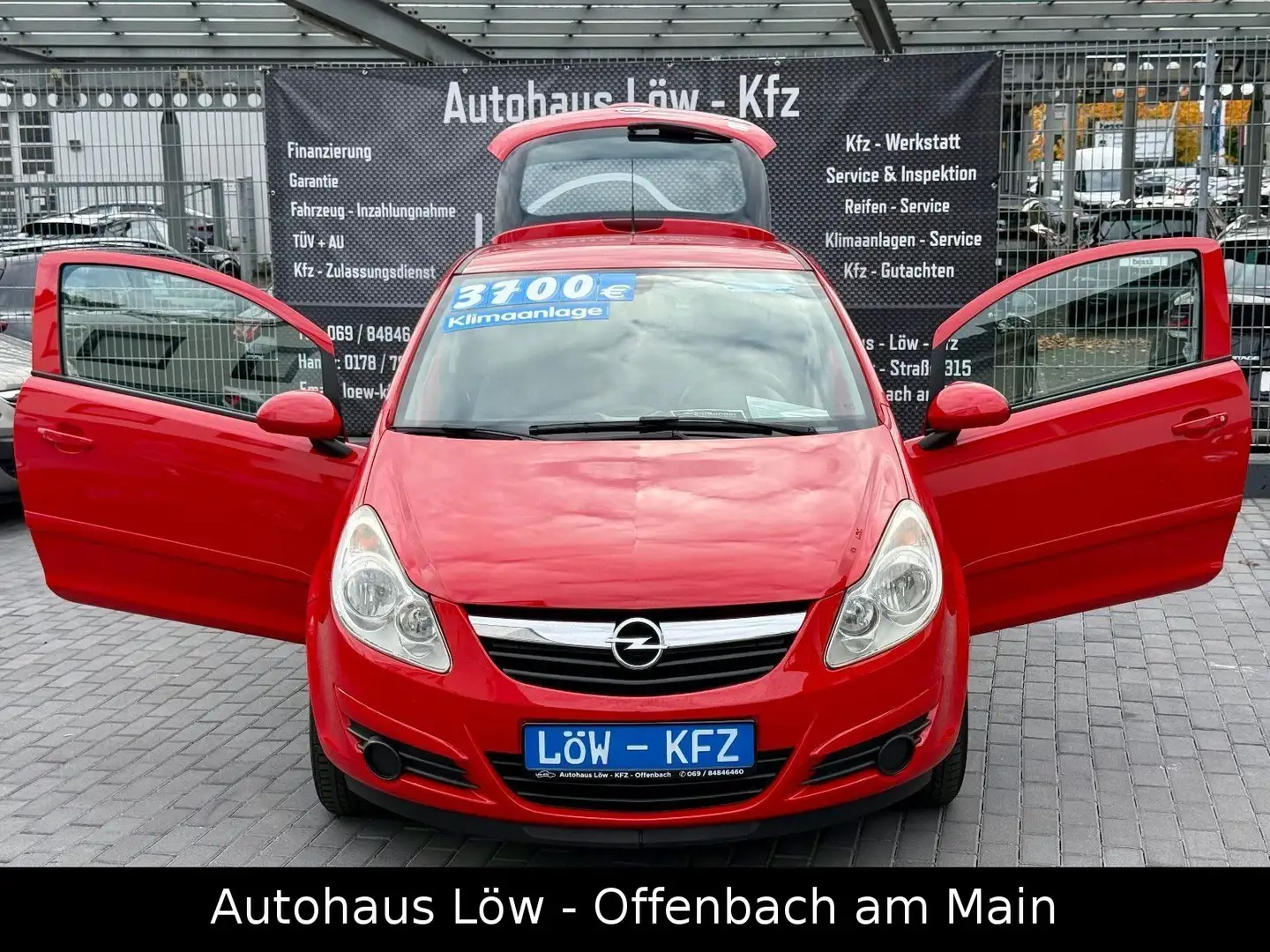 Opel Corsa D 1.2 Edition TÜV NEU 2. JAHRE Rot - 1