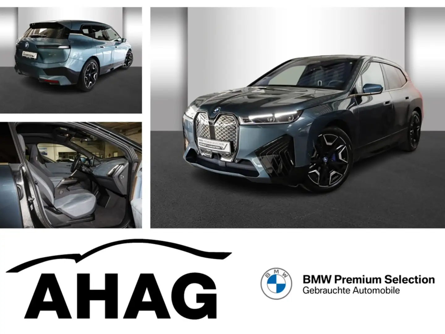 BMW iX xDrive50 Klimaaut. AHK Komfortzugang Blau - 1