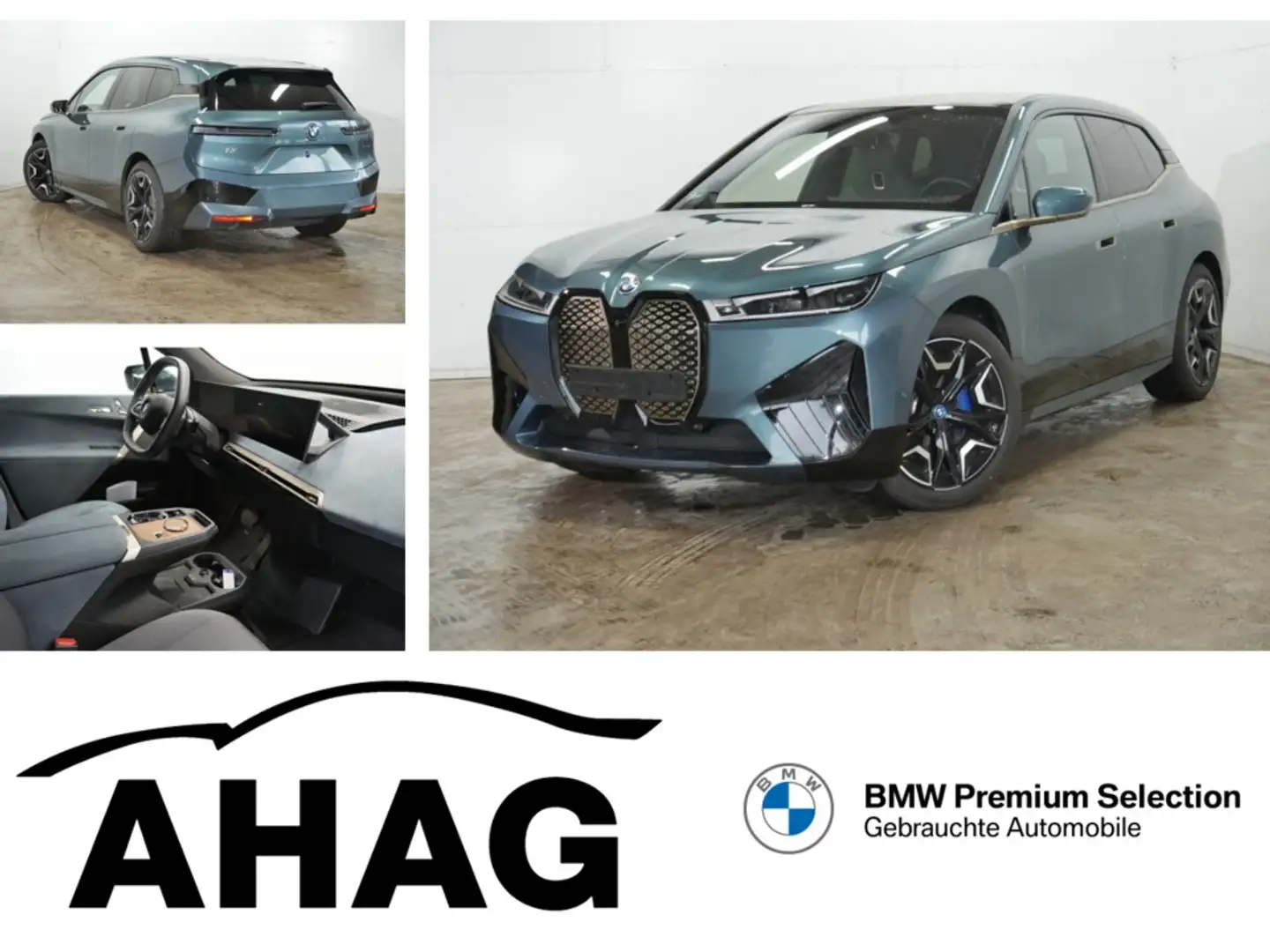 BMW iX xDrive50 Klimaaut. AHK Komfortzugang Blau - 1