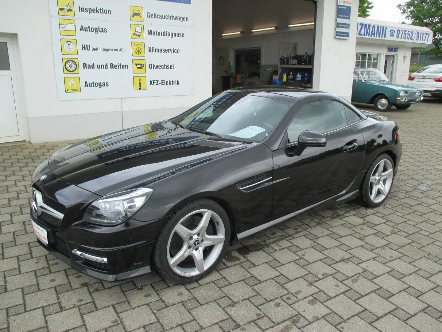 Mercedes-Benz SLK 200 Autom. AMG Line Schwarz - 2