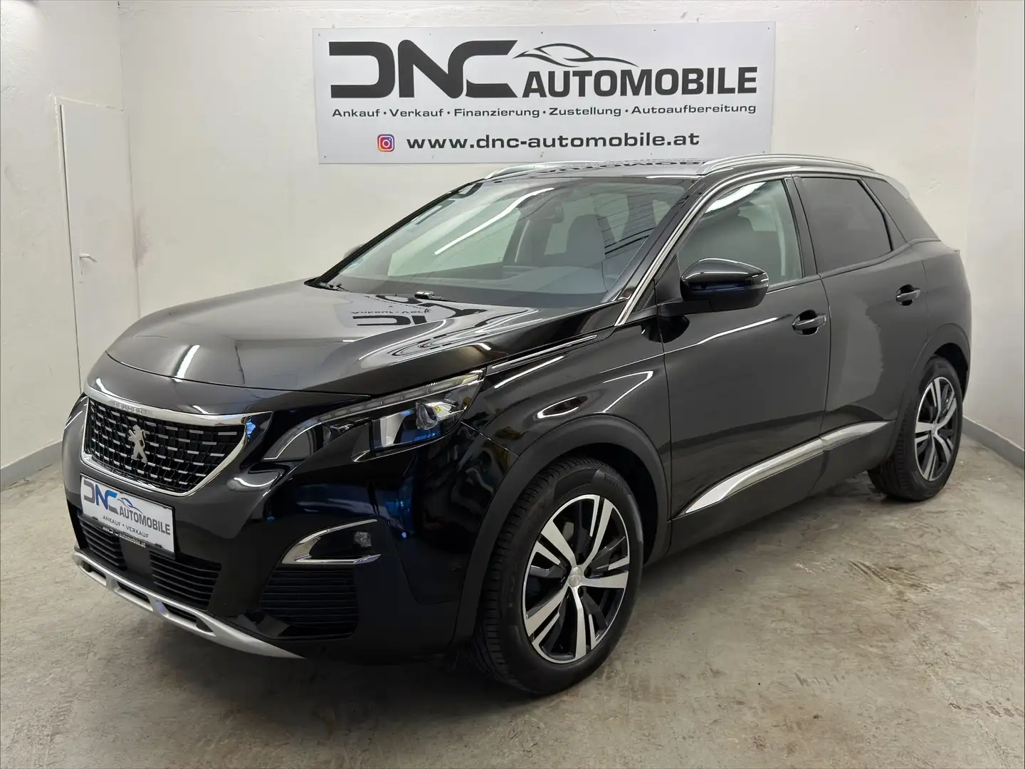 Peugeot 3008 1,6 BlueHDi 120 S&S EAT6 Allure*VIRTUAL*AHK*SHZ* Schwarz - 1