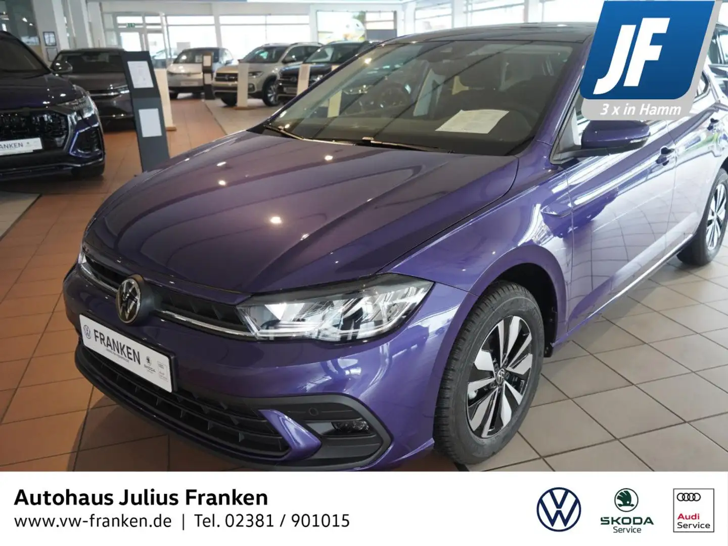 Volkswagen Polo MOVE TSI KAMERA PANO LED Navigation über Mauve - 1
