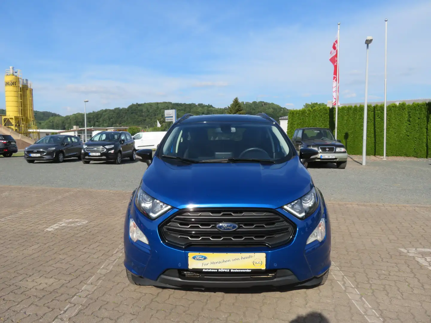 Ford EcoSport ST-Line *abn.AHK*Navi*Kamera+PDC* *sehr gepflegt* Blau - 2