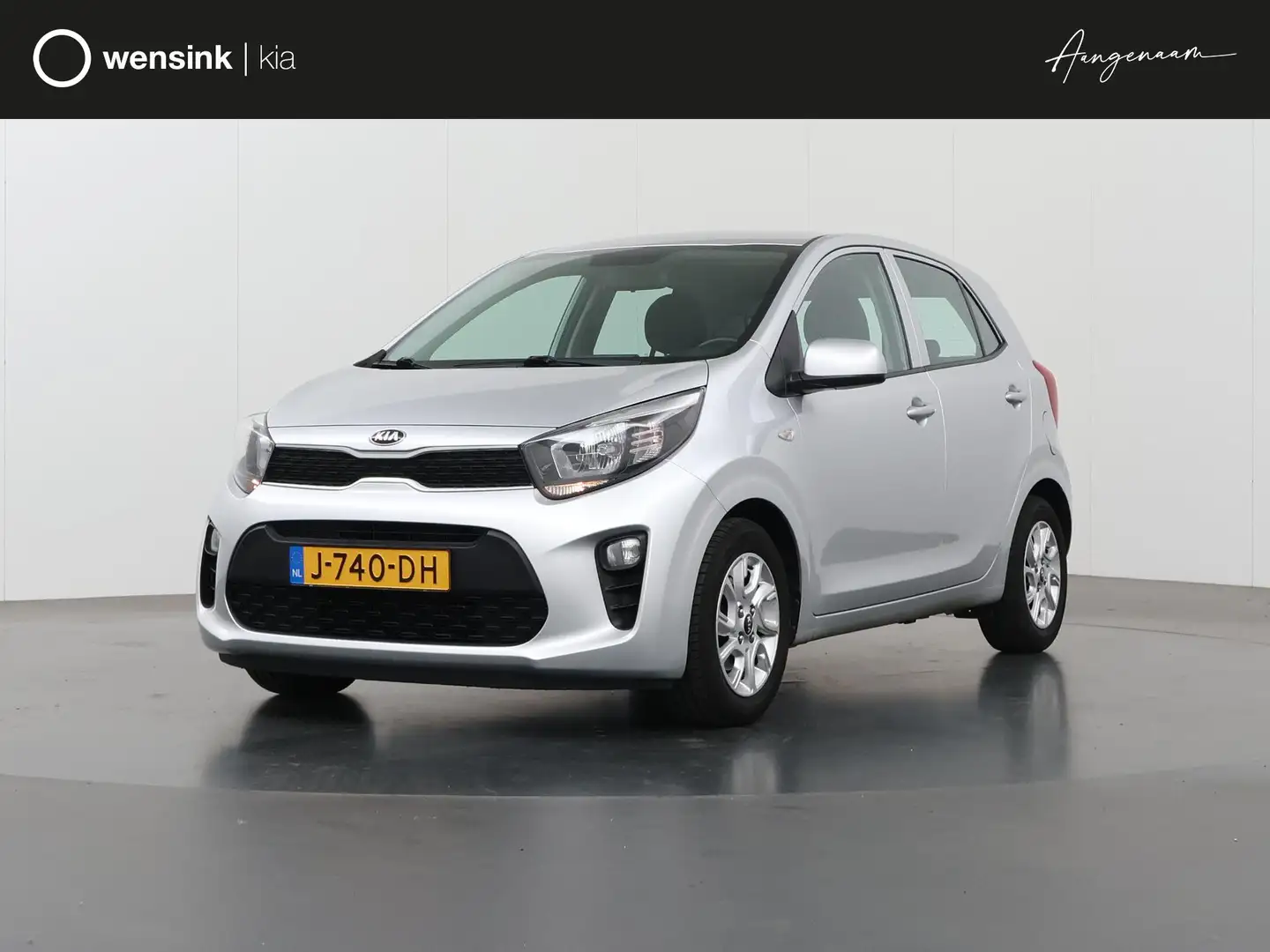 Kia Picanto 1.0 MPi DynamicLine | Navigatie | Parkeercamera | Gris - 1