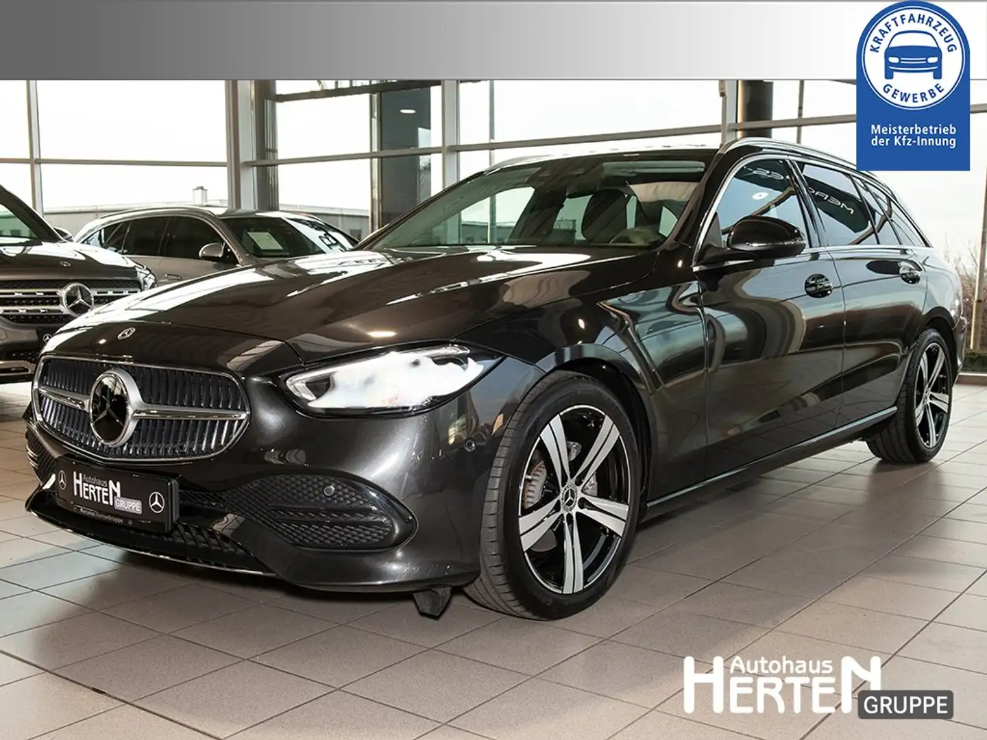 Mercedes-Benz C 180 T+AVANTGARDE+ADVANCED+18ZOLL+LED+R-KAMERA Grau - 1