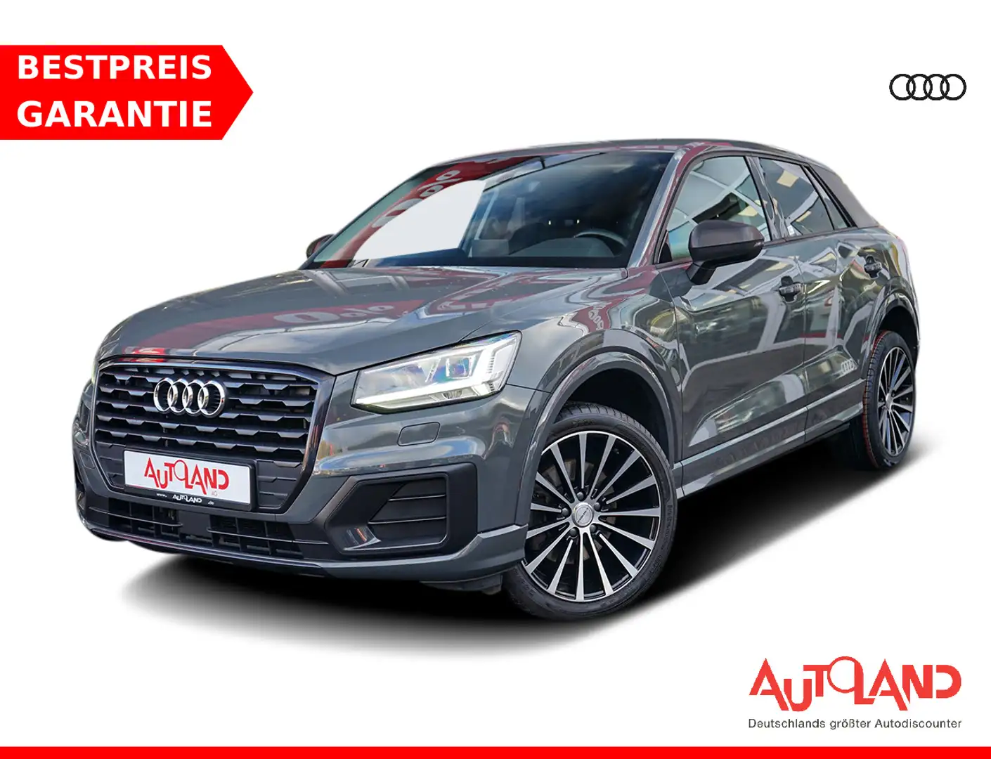 Audi Q2 1.4 TFSI sport LED Klimaaut. Sitzheizung PDC Gris - 1