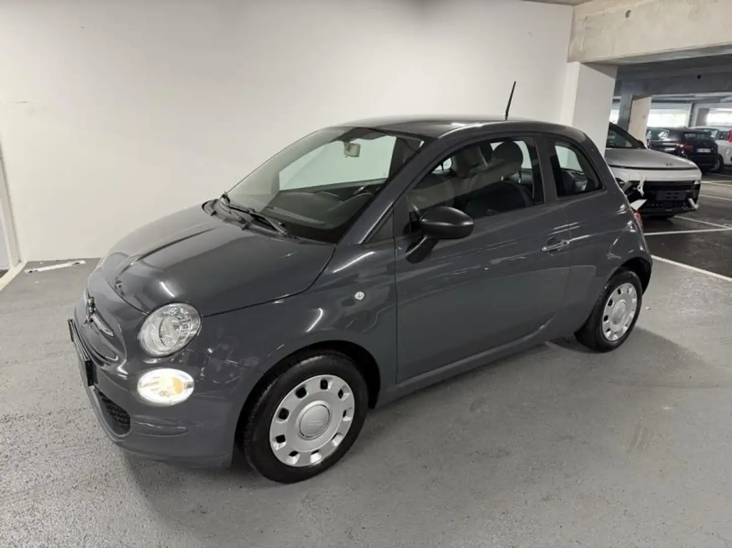 Fiat 500 1.2 8v 69ch Pop Gris - 1