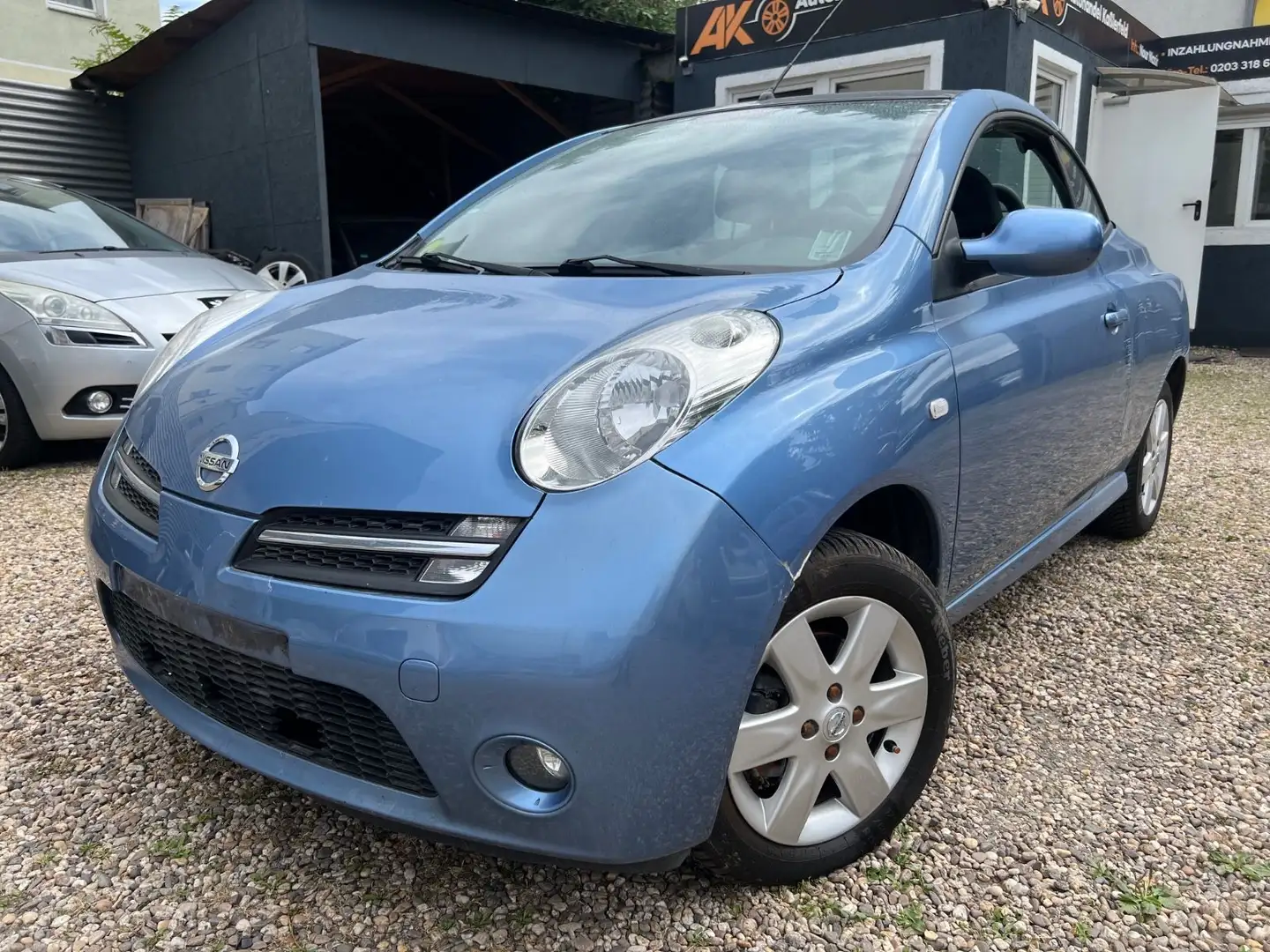 Nissan Micra C+C 1.4*TÜV-04/27*ReifenNeu*Cabrio*Anhäng. Blau - 1