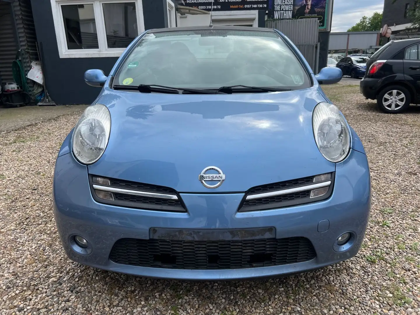 Nissan Micra C+C 1.4*TÜV-04/27*ReifenNeu*Cabrio*Anhäng. Blau - 2