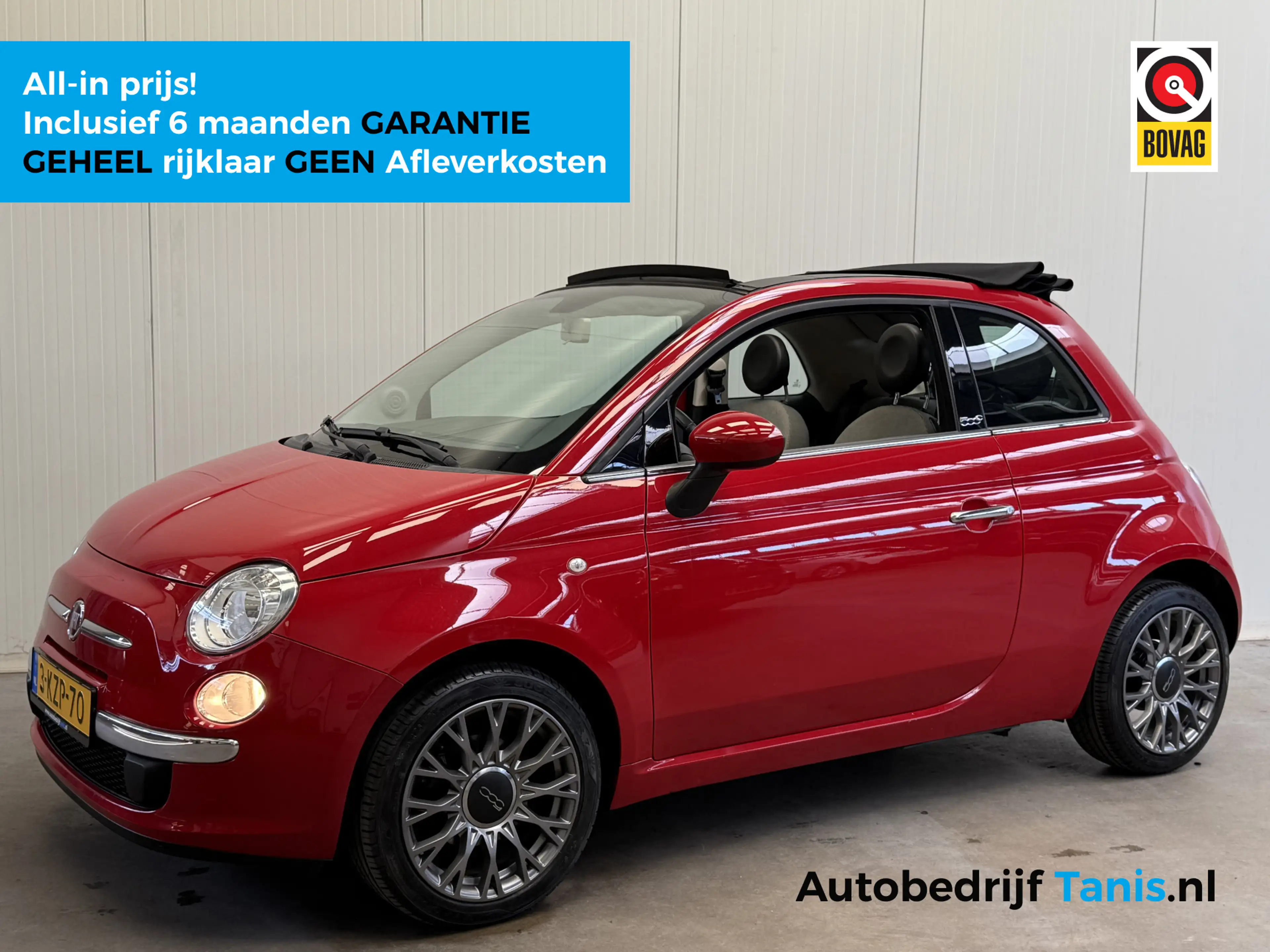 Fiat 500C 0.9 TwinAir Lounge Sport Cabriolet SPORT INT-AIRCO
