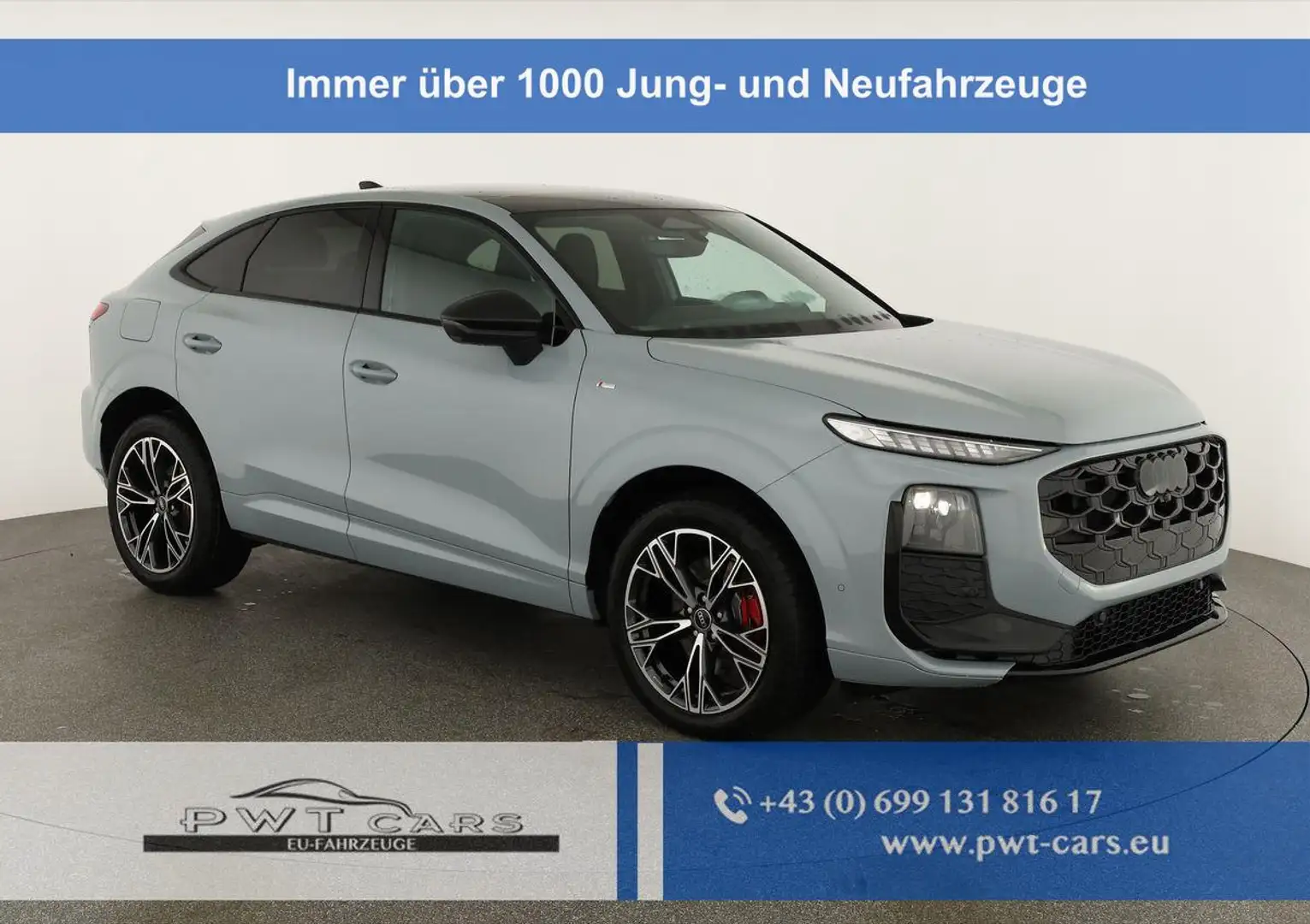 Audi Q3 Sportback TFSI quattro 150 kW S-LINE, Pano, AHK... Grau - 1