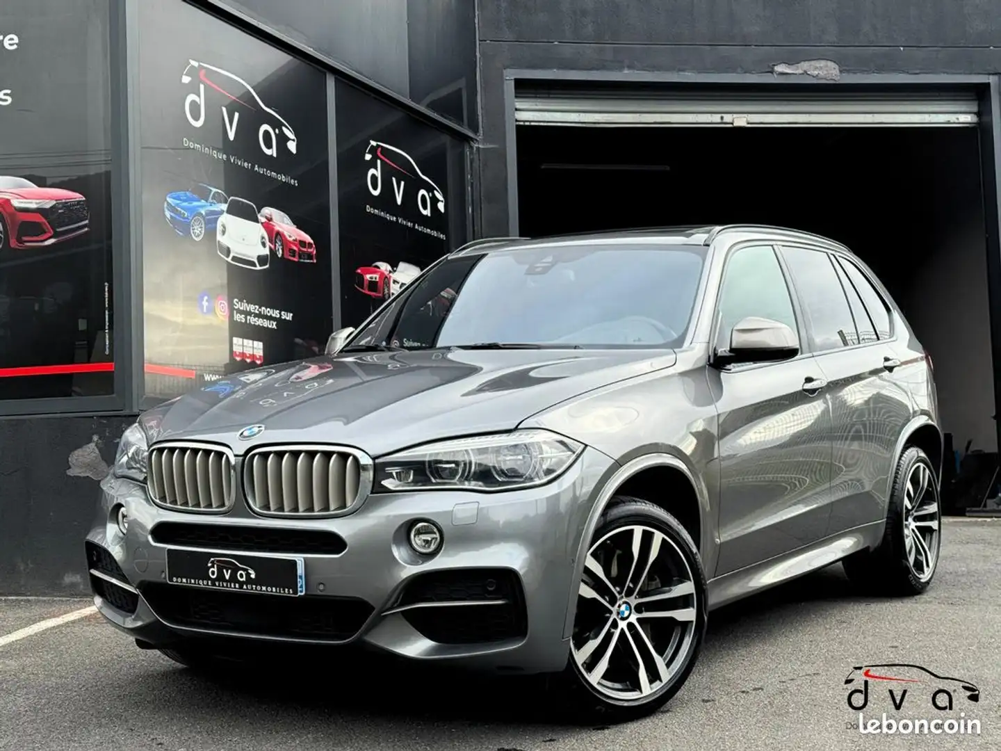BMW X5 M50d 381 ch Gris - 1