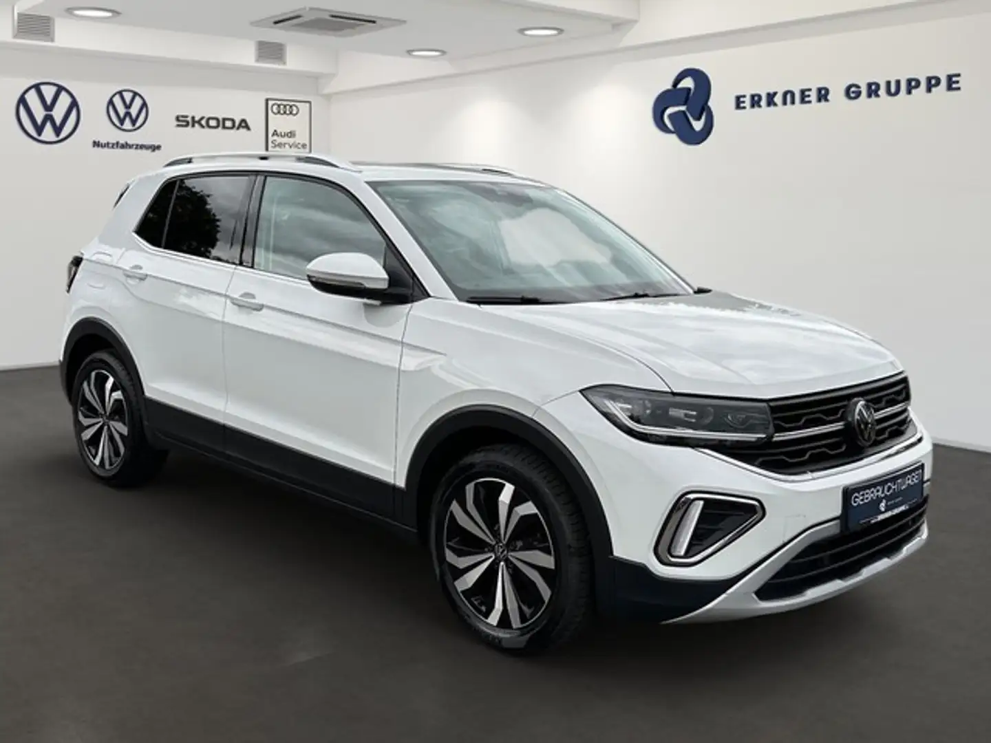 Volkswagen T-Cross 1.0TSI DSG Style MATRIX+ACC+DIGI+NAVI+++ Weiß - 2
