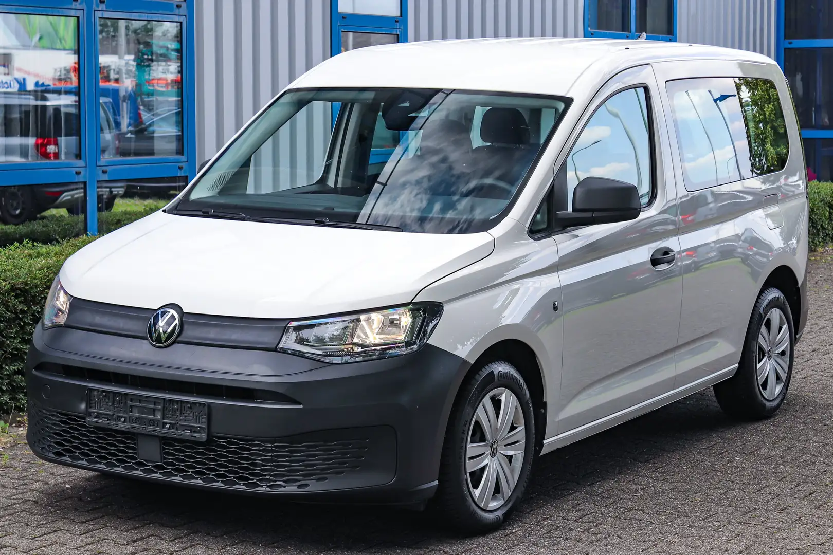 Volkswagen Caddy Kombi 2.0TDI*NEUTÜV*KLIMA*TEMPO*SPUR/FRONTASSI* Weiß - 1