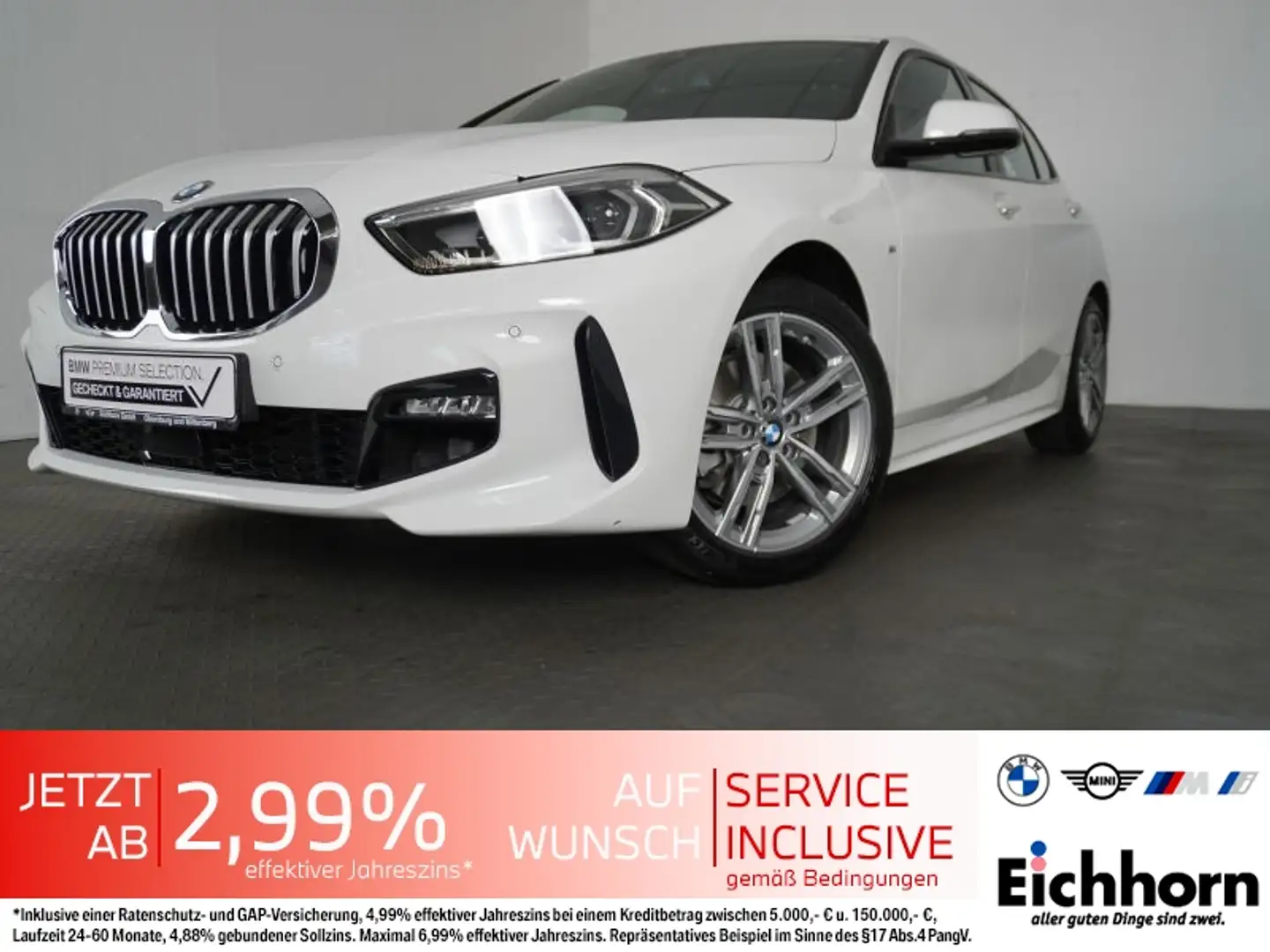 BMW 116 i 5-Türer M Sport *LiveCockProf..LED-SW.PDC* Weiß - 2