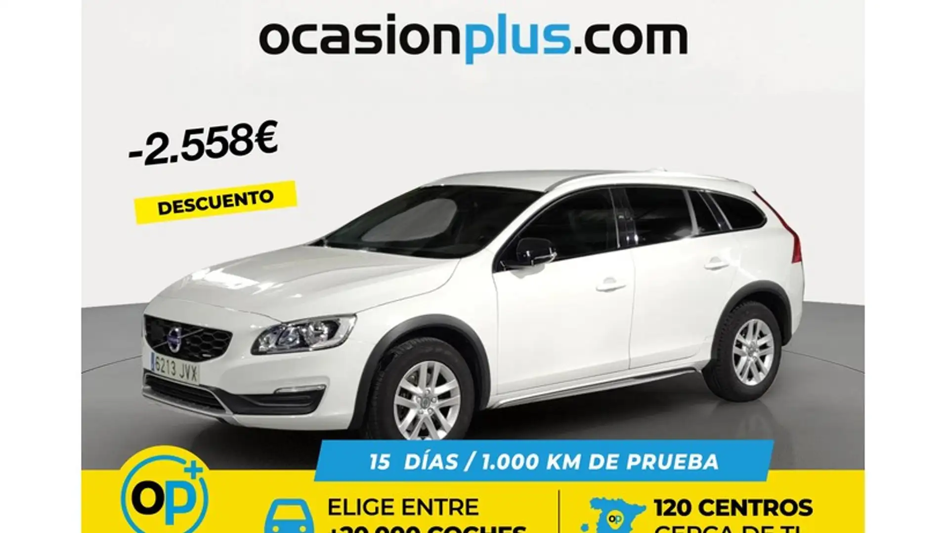 Volvo V60 Cross Country D3 Kinetic Blanco - 1