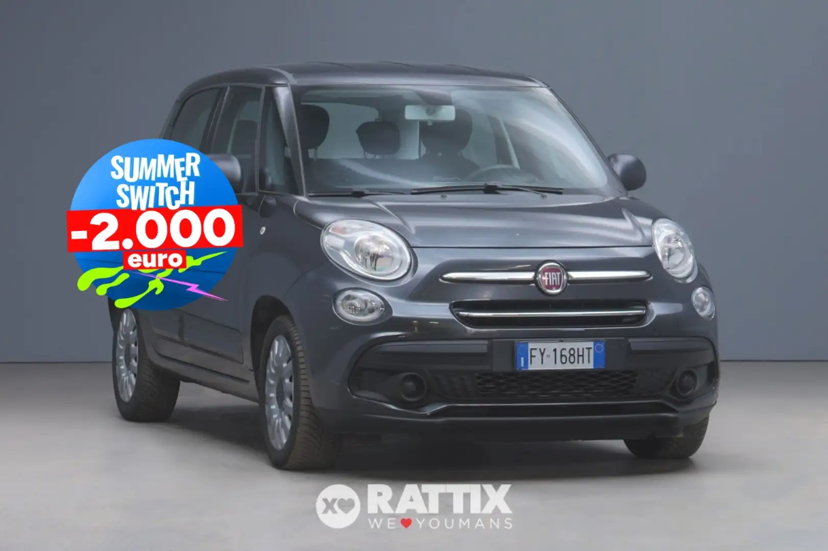 Fiat 500L 1.3 mjt 95CV Business Negro - 1