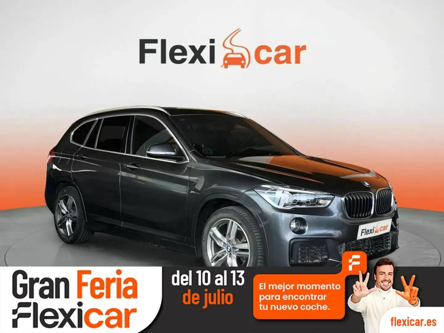 BMW X1 sDrive18d Gris - 1
