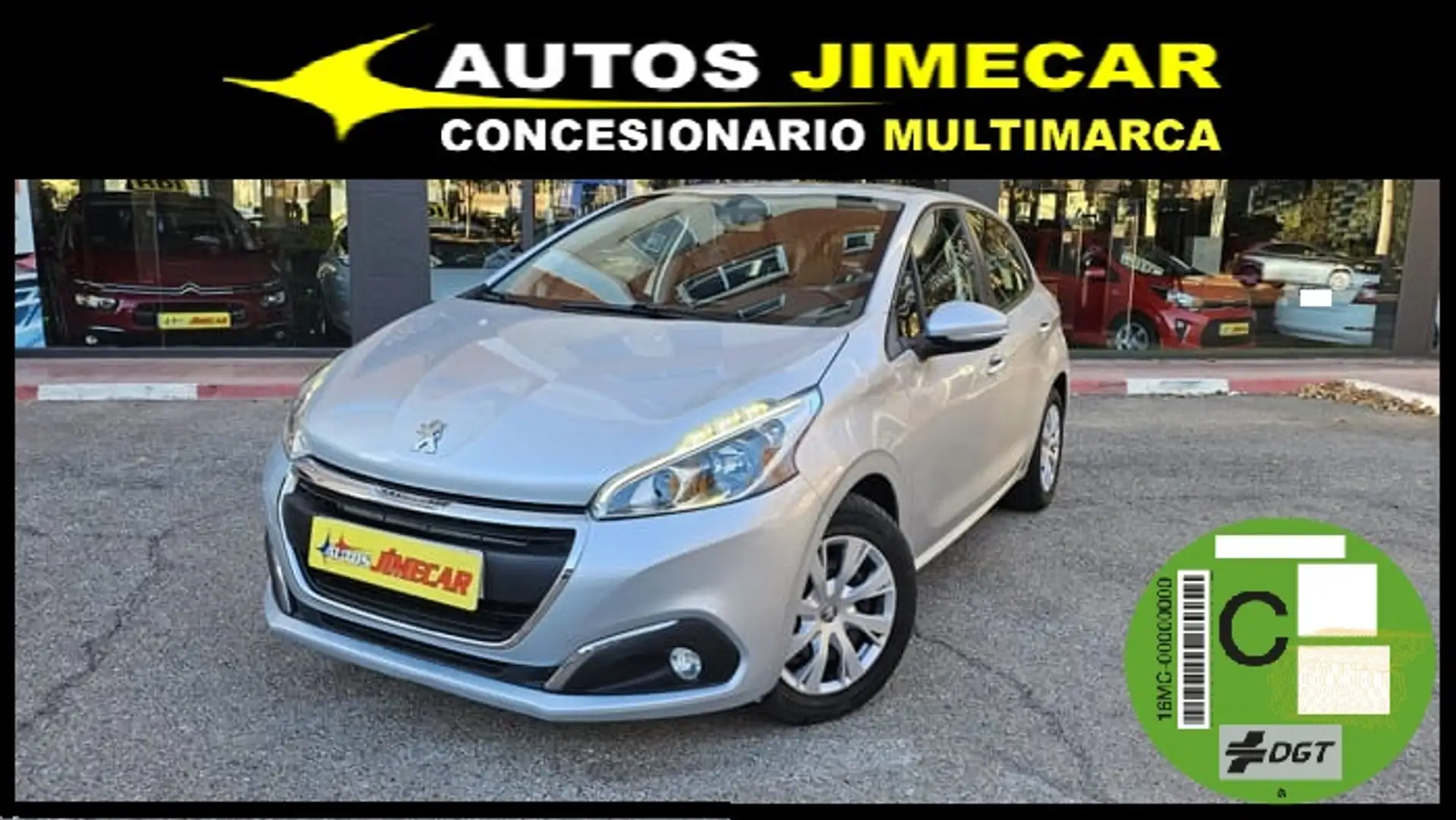 Peugeot 208 1.6 BlueHDi Active 75 Gris - 1