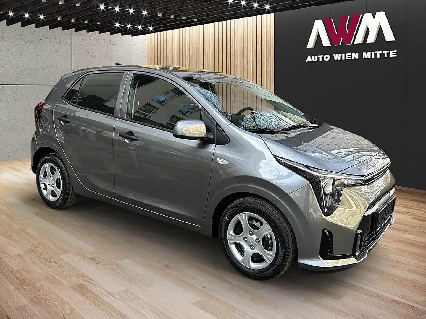 Kia Picanto 1,0 MPI Titan| AUTO WIEN MITTE Grau - 2