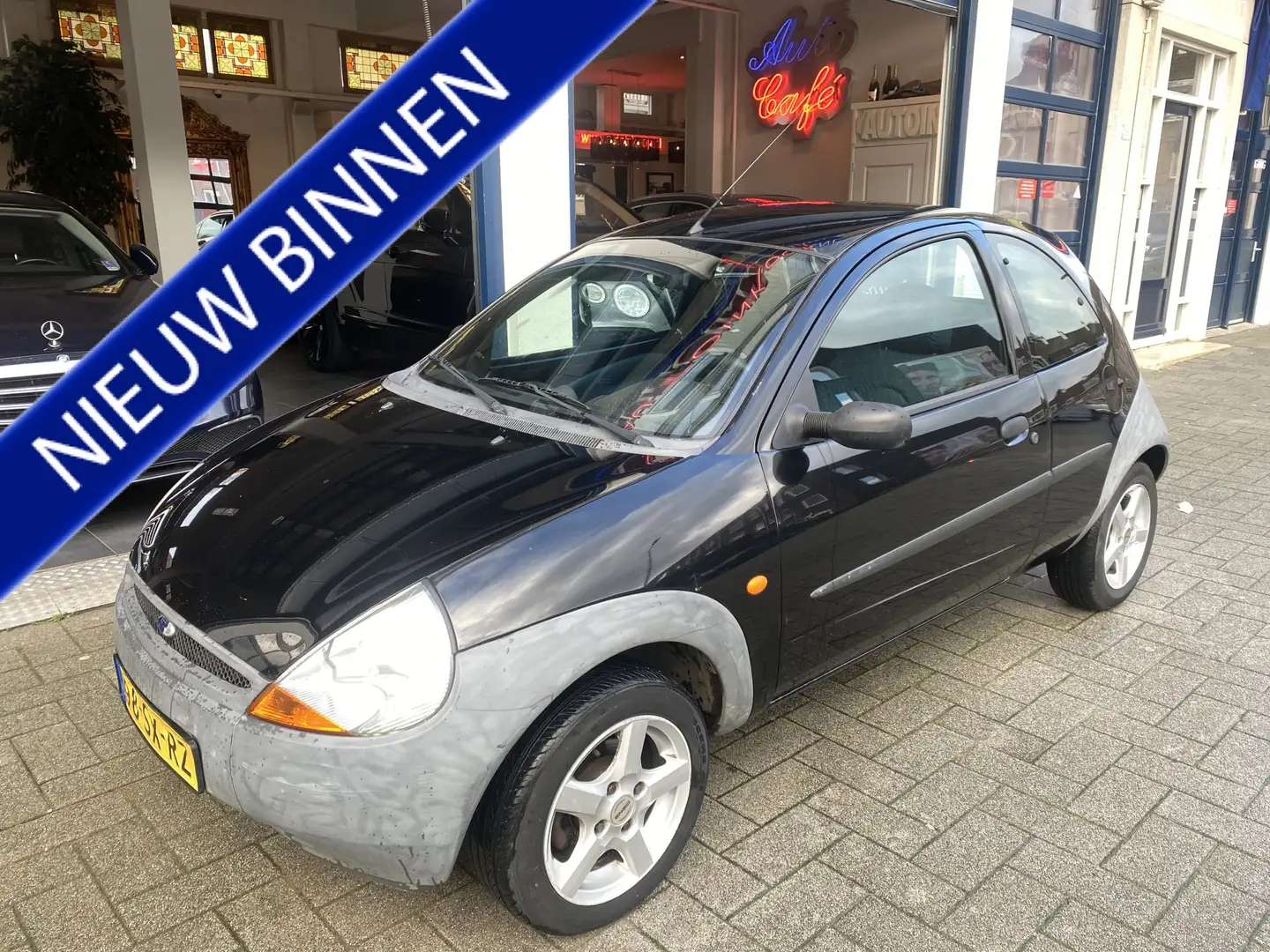 Ford Ka/Ka+ 1.3 Champion 45000 KM ORIGINEEL Zwart - 1