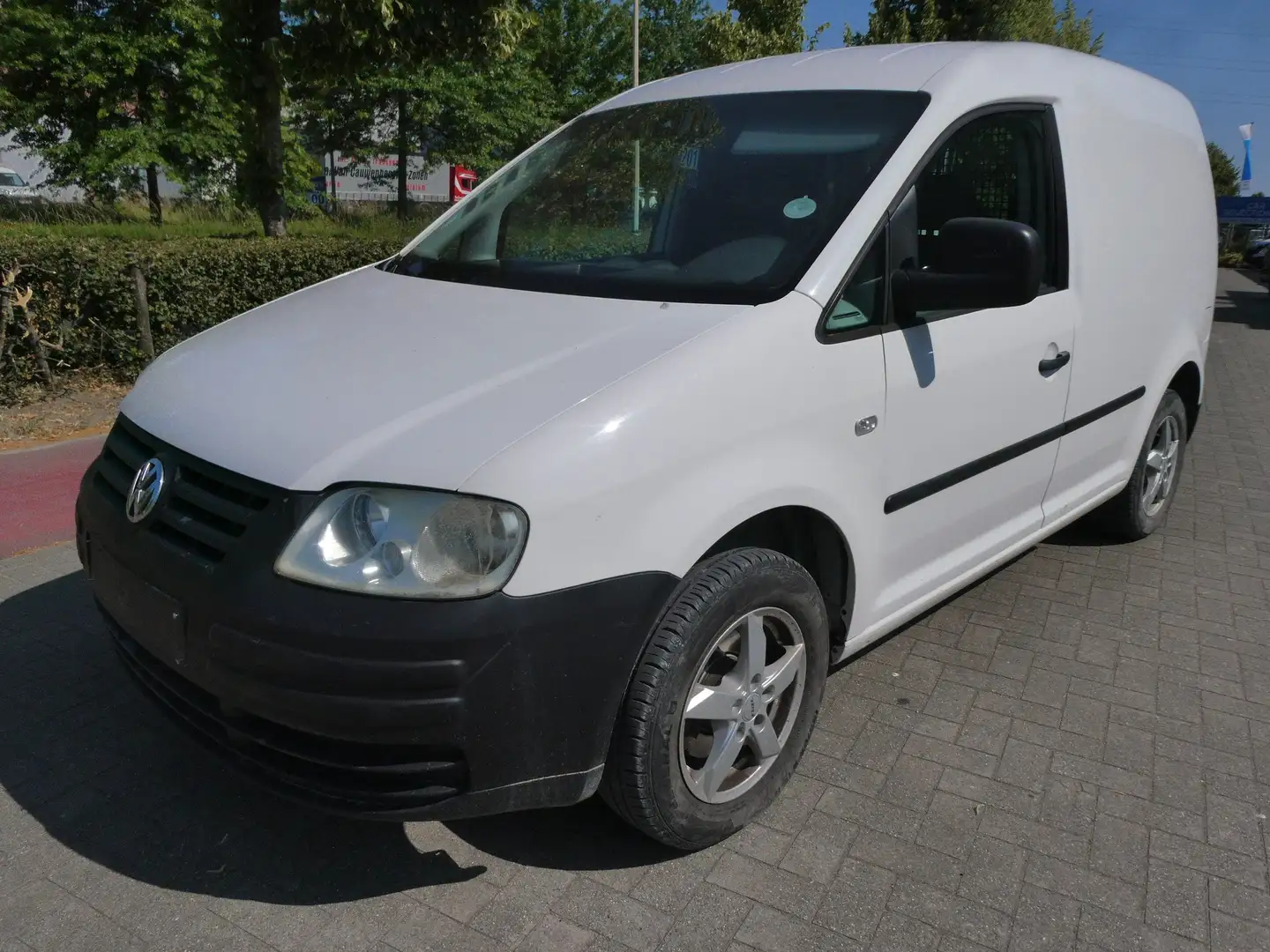 Volkswagen Caddy 2.0sdi 2pl. *GEEN KEURING*SANS CT* Lichte Vracht Weiß - 2
