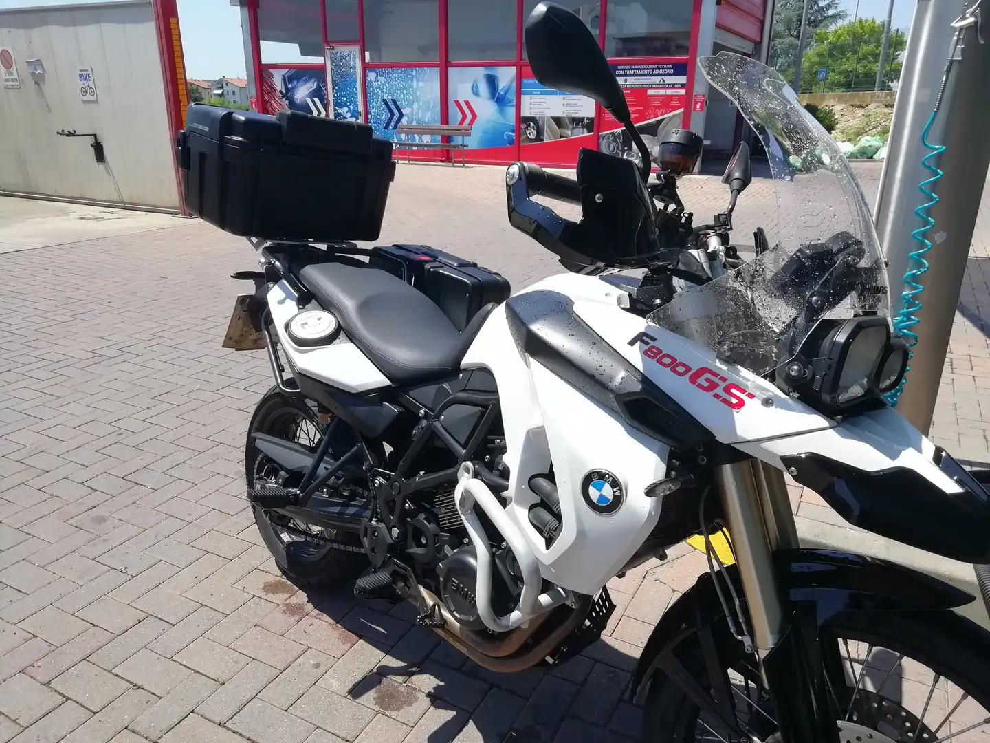 BMW F 800 S ABS-2008 Blanc - 2