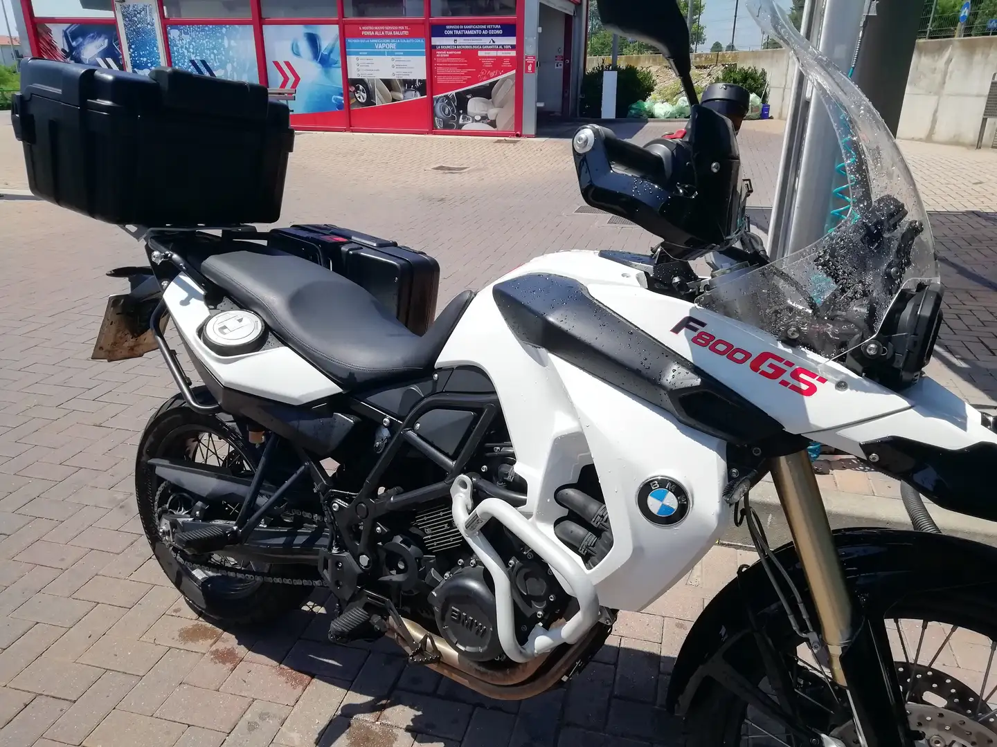 BMW F 800 S ABS-2008 Blanc - 1