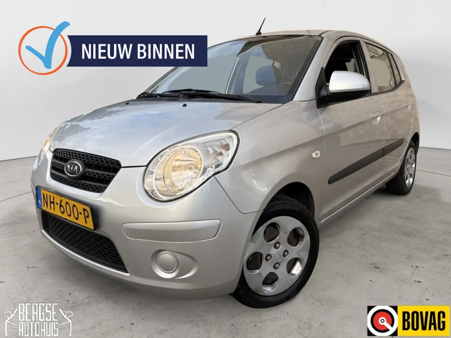 Kia Picanto 1.1 X-clusive Elek ramen Airco Grijs - 1