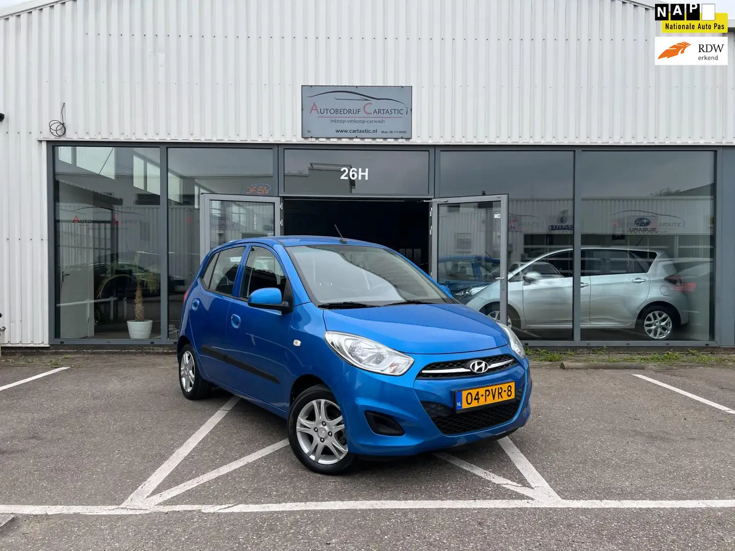 Hyundai i10 1.1 i-Drive Cool AIRCO | DEALER ONDERHOUDEN | NAP Bleu - 1