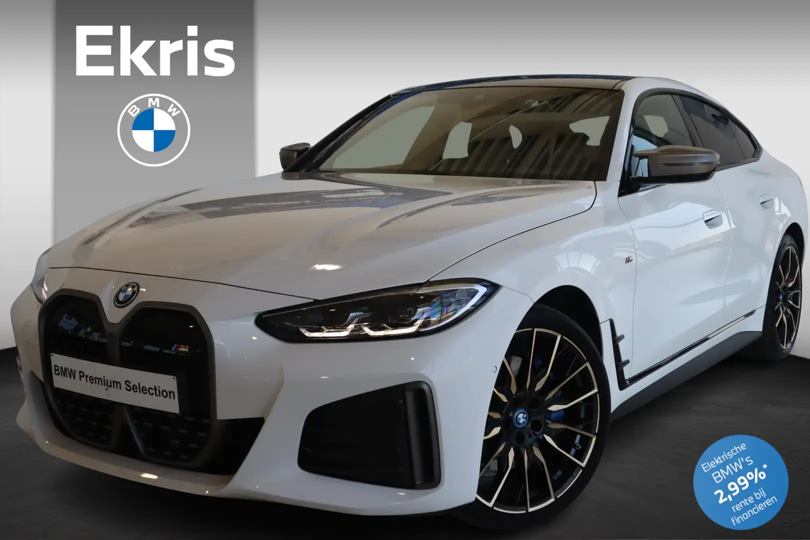 BMW i4 M50 High Executive | Parking Assistant Plus | Trek Blanc - 1