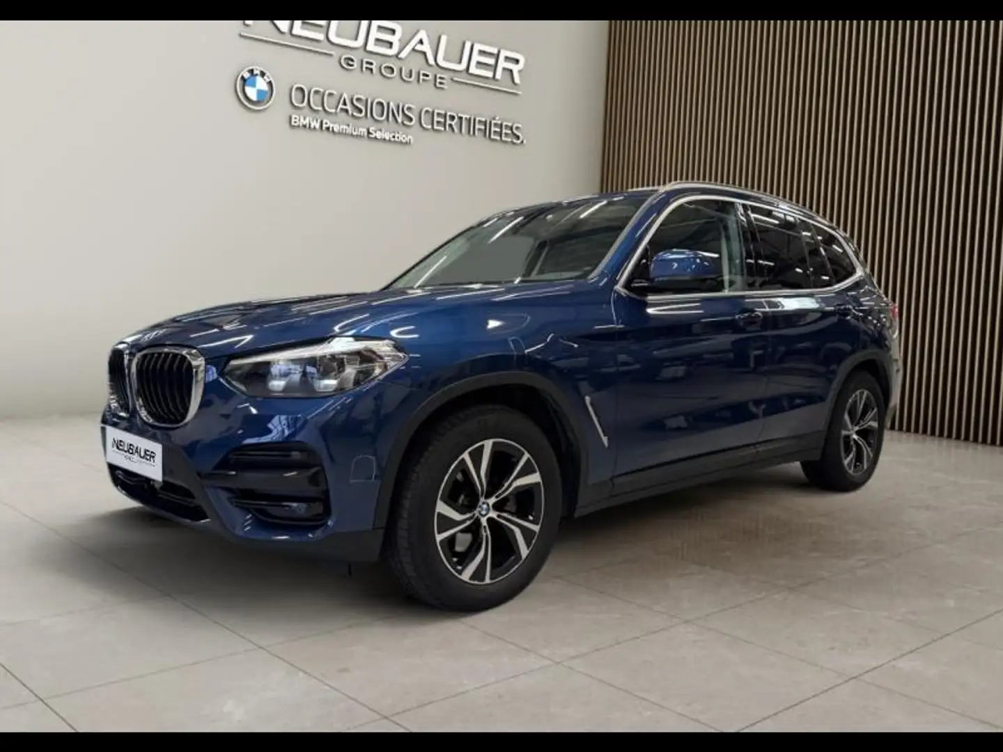 BMW X3 xDrive20iA 184ch  Business Design Bleu - 1