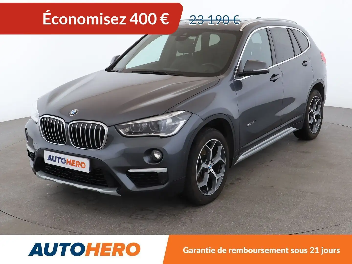 BMW X1 xDrive25d xLine BVA8 Gris - 1