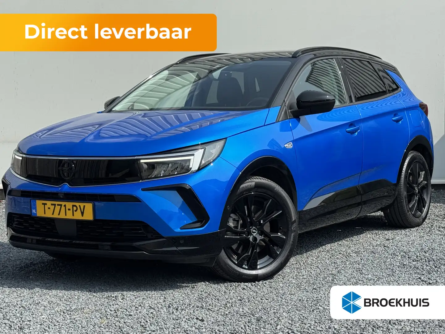 Opel Grandland 1.6 Turbo Hybrid 181pk | Apple Carplay/Android Aut Blauw - 1
