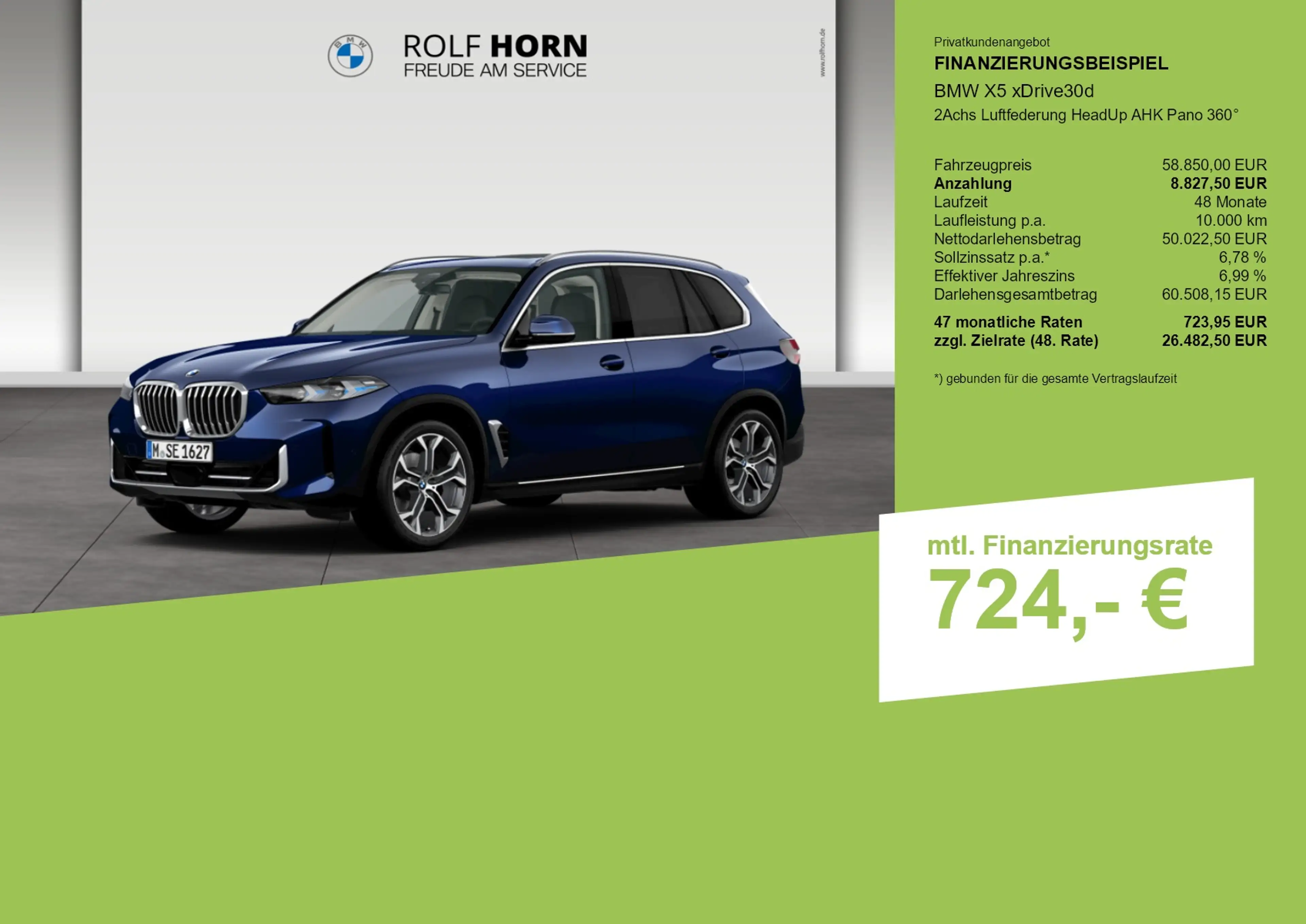 BMW X5 xDrive30d 2Achs Luftfederung HeadUp AHK Pano 360° — photo 3