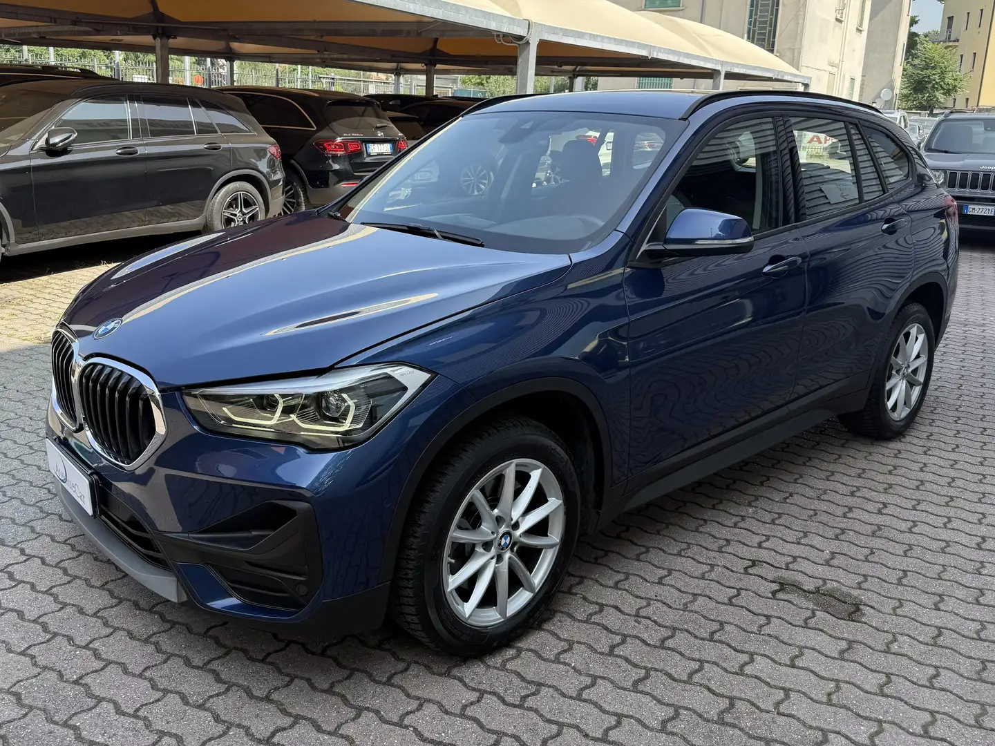 BMW X1 sdrive 20d PREZZO REALE IVA ESPOSTA NAVIGATORE LED Blu/Azzurro - 1